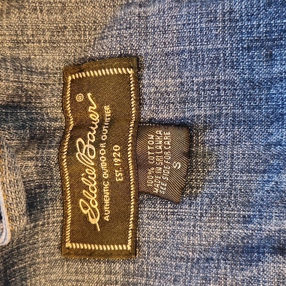 EDDIE BAUER WOMEN'S JEAN JACKET SIZE SMALL - Picture 4 of 8
